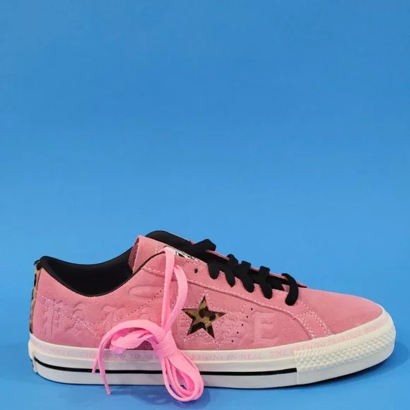 Converse One Star x Sean Pablo 'Leopard Paradise' Skate Sneakers 171325C NWT - Picture 2 of 7